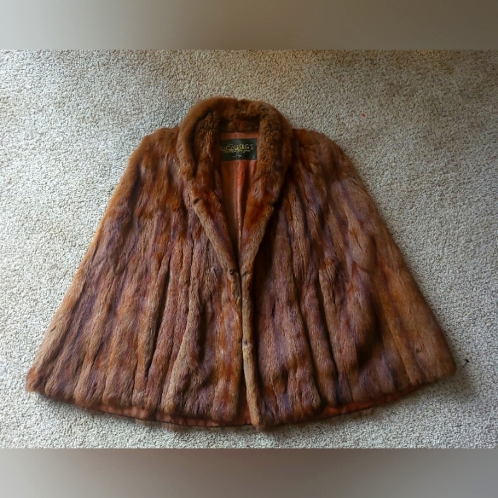 Vintage Mink Shaw